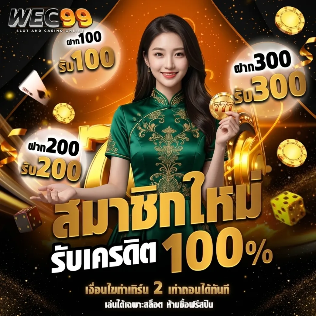 wec99xโปรโมชั่น